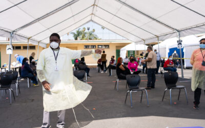 One LA Vaccinates 900 Seniors, Essential Workers in South LA